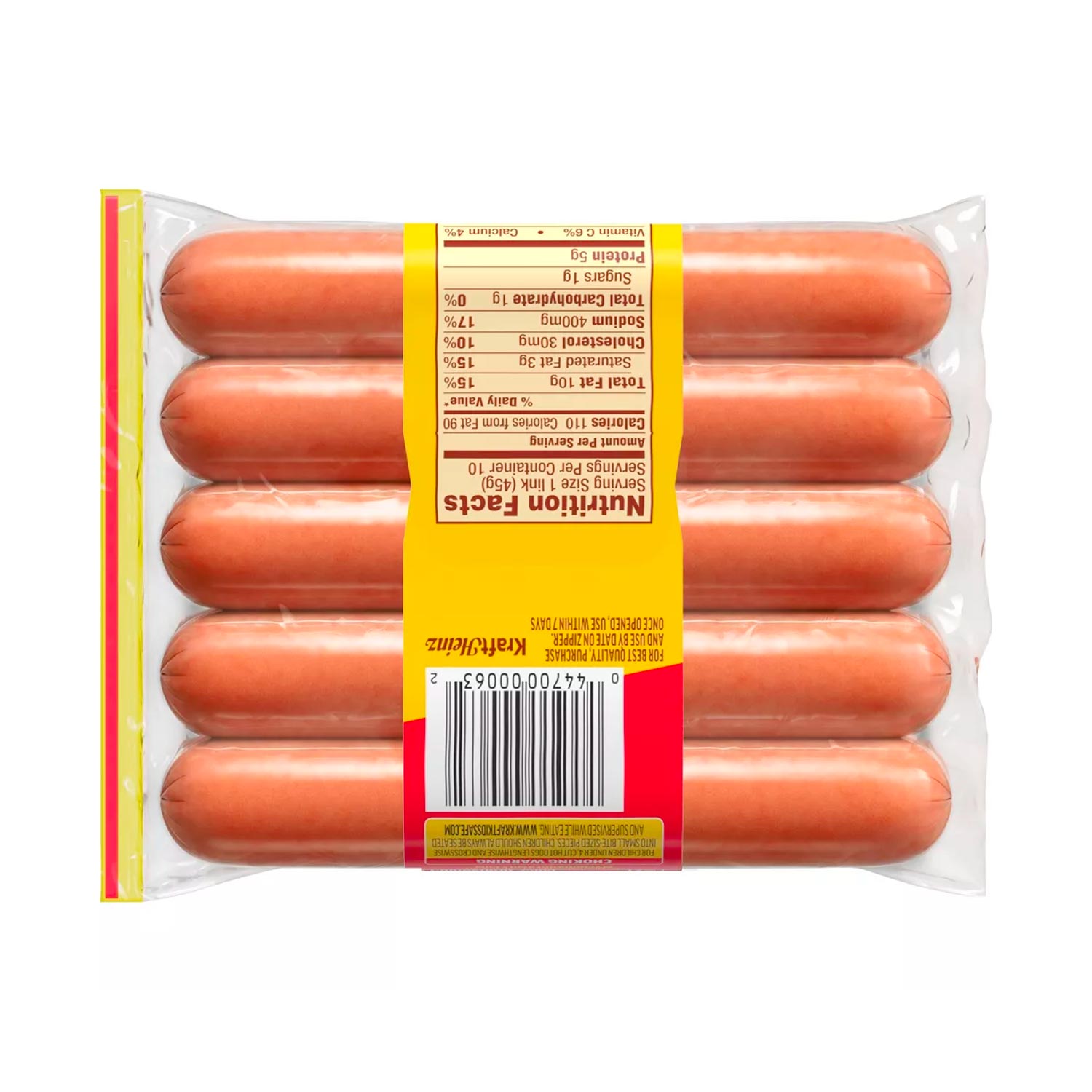 Original Uncured Wieners Hot Dogs - 16oz_10ct - Imagem 3
